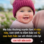 Mẹ bầu thường xuyên làm 4 việc này, con sinh ra có cơ hội IQ cao hơn hẳn so với nhóm còn lại Mẹ bầu thường xuyên làm 4 việc này, con sinh ra có cơ hội IQ cao hơn hẳn so với nhóm còn lại